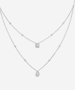 Dây Chuyền Titan Nữ 2 Tầng